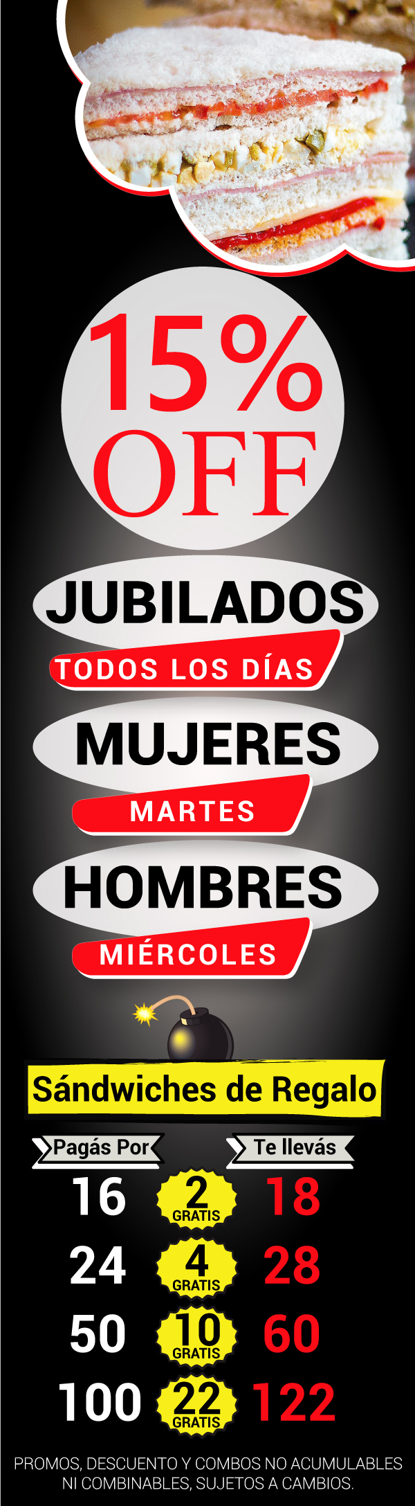 Promos y descuento